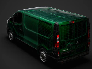 mitsubishi express van 2020 3D Model