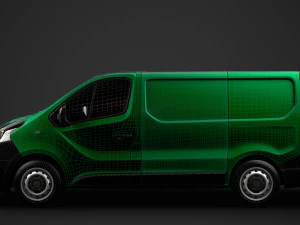 mitsubishi express van 2020 3D Model