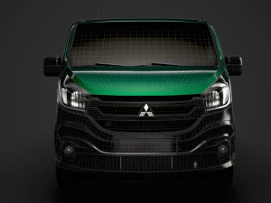 mitsubishi express van 2020 3D Model