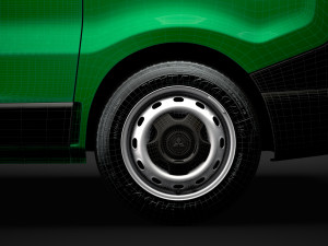 mitsubishi express van 2020 Modelo 3D