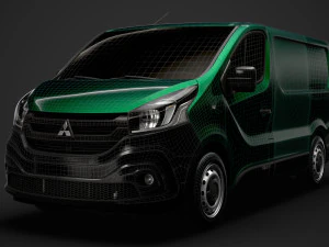 mitsubishi express van 2020 3D Model