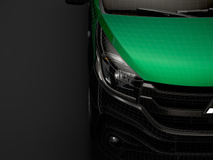 mitsubishi express van 2020 Modelo 3D