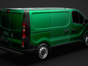 mitsubishi express van 2020 Modelo 3D
