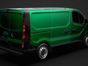 mitsubishi express van 2020 3D Model