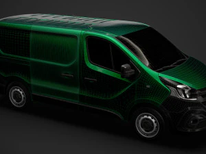 mitsubishi express van 2020 3D Model
