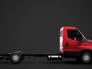 iveco daily single cab l4 chassis 2019 Modelo 3D