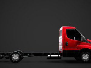 iveco daily single cab l4 chassis 2019 Modelo 3D
