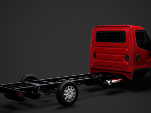 iveco daily single cab l4 chassis 2019 Modelo 3D