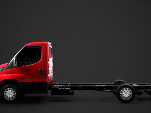 iveco daily single cab l4 chassis 2019 Modelo 3D