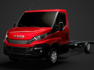 iveco daily single cab l4 chassis 2019 Modelo 3D
