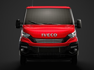 iveco daily single cab l4 chassis 2019 Modelo 3D
