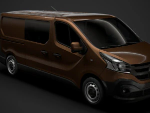 mitsubishi express combi lwb 2020 Modello 3D