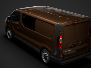 mitsubishi express combi lwb 2020 3D-Modell