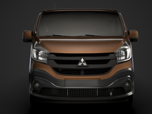 mitsubishi express combi lwb 2020 3D-Modell