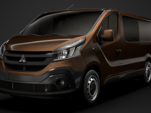 mitsubishi express combi lwb 2020 3D-Modell