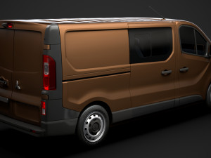 mitsubishi express combi lwb 2020 3D-Modell