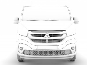 mitsubishi express combi lwb 2020 3D-Modell