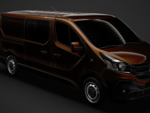 mitsubishi express combi lwb 2020 3D-Modell