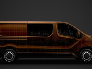 mitsubishi express combi lwb 2020 3D-Modell
