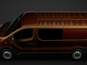 mitsubishi express combi lwb 2020 3D-Modell