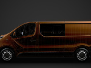 mitsubishi express combi lwb 2020 3D-Modell