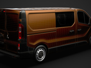 mitsubishi express combi lwb 2020 3D-Modell