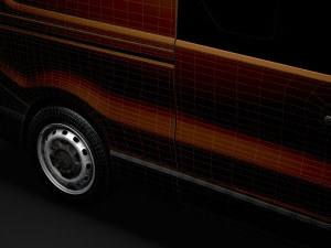 mitsubishi express combi lwb 2020 3D-Modell