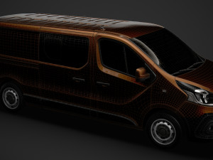 mitsubishi express combi lwb 2020 3D-Modell