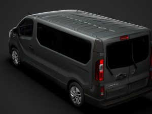 mitsubishi express minibus lwb 2020 Modèle 3D