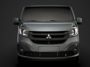 mitsubishi express minibus lwb 2020 Modèle 3D
