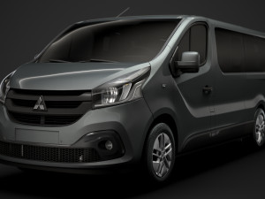 mitsubishi express minibus lwb 2020 Modèle 3D
