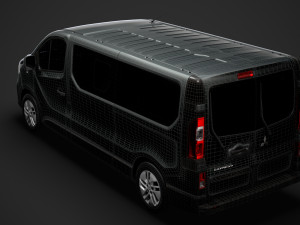 mitsubishi express minibus lwb 2020 Modèle 3D