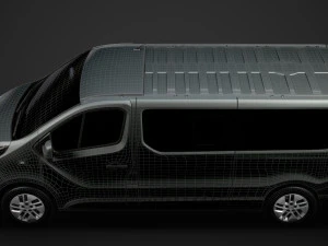mitsubishi express minibus lwb 2020 3D Model