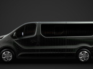 mitsubishi express minibus lwb 2020 Modèle 3D