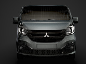 mitsubishi express minibus lwb 2020 Modèle 3D