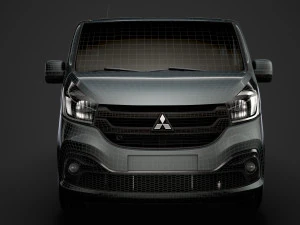 mitsubishi express minibus lwb 2020 3D Model
