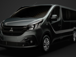 mitsubishi express minibus lwb 2020 Modèle 3D