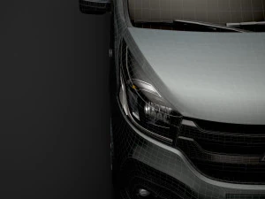 mitsubishi express minibus lwb 2020 3D Model