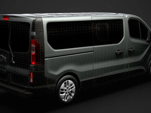 mitsubishi express minibus lwb 2020 3D Model