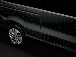 mitsubishi express minibus lwb 2020 Modèle 3D