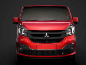 mitsubishi express spaceclass lwb 2020 3D Model
