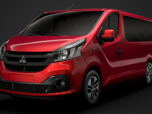 mitsubishi express spaceclass lwb 2020 3D Model
