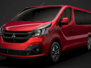 mitsubishi express spaceclass lwb 2020 3D Model
