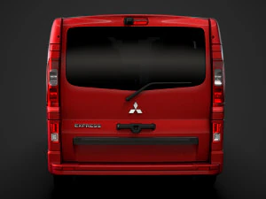 mitsubishi express spaceclass lwb 2020 3D Model