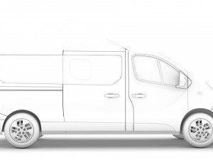mitsubishi express spaceclass lwb 2020 3D Model
