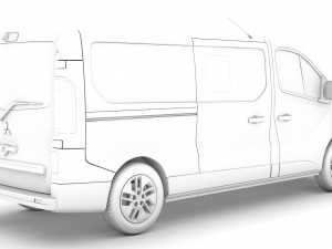 mitsubishi express spaceclass lwb 2020 3D Model