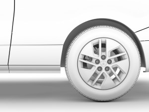 mitsubishi express spaceclass lwb 2020 3D Model