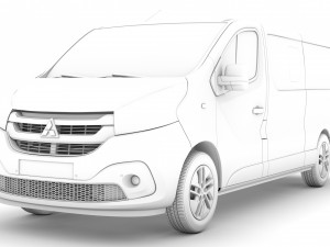 mitsubishi express spaceclass lwb 2020 3D Model