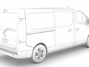 mitsubishi express spaceclass lwb 2020 3D Model