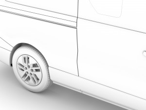 mitsubishi express spaceclass lwb 2020 3D Model